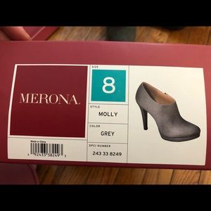 Merona Gray Bootie